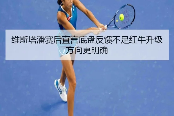 维斯塔潘赛后直言底盘反馈不足红牛升级方向更明确